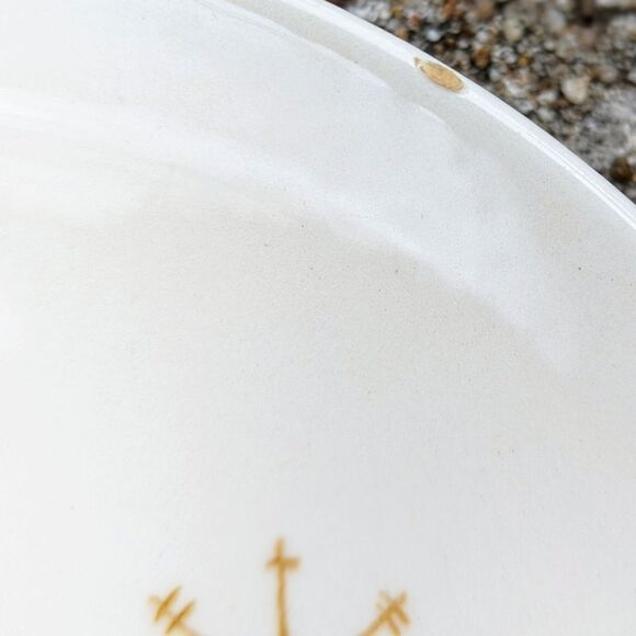 Vintage 50s Star Glow Royal China MCM Starburst Bread Butter Plate Set Of 6 - Picture 6 of 7